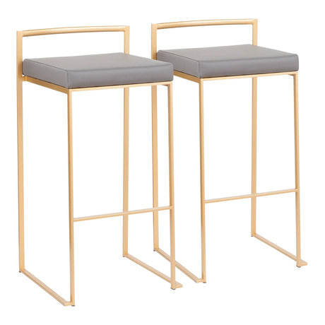 Fuji - Contemporary / Glam & Quality Construction Barstool - Furniture Home Direct