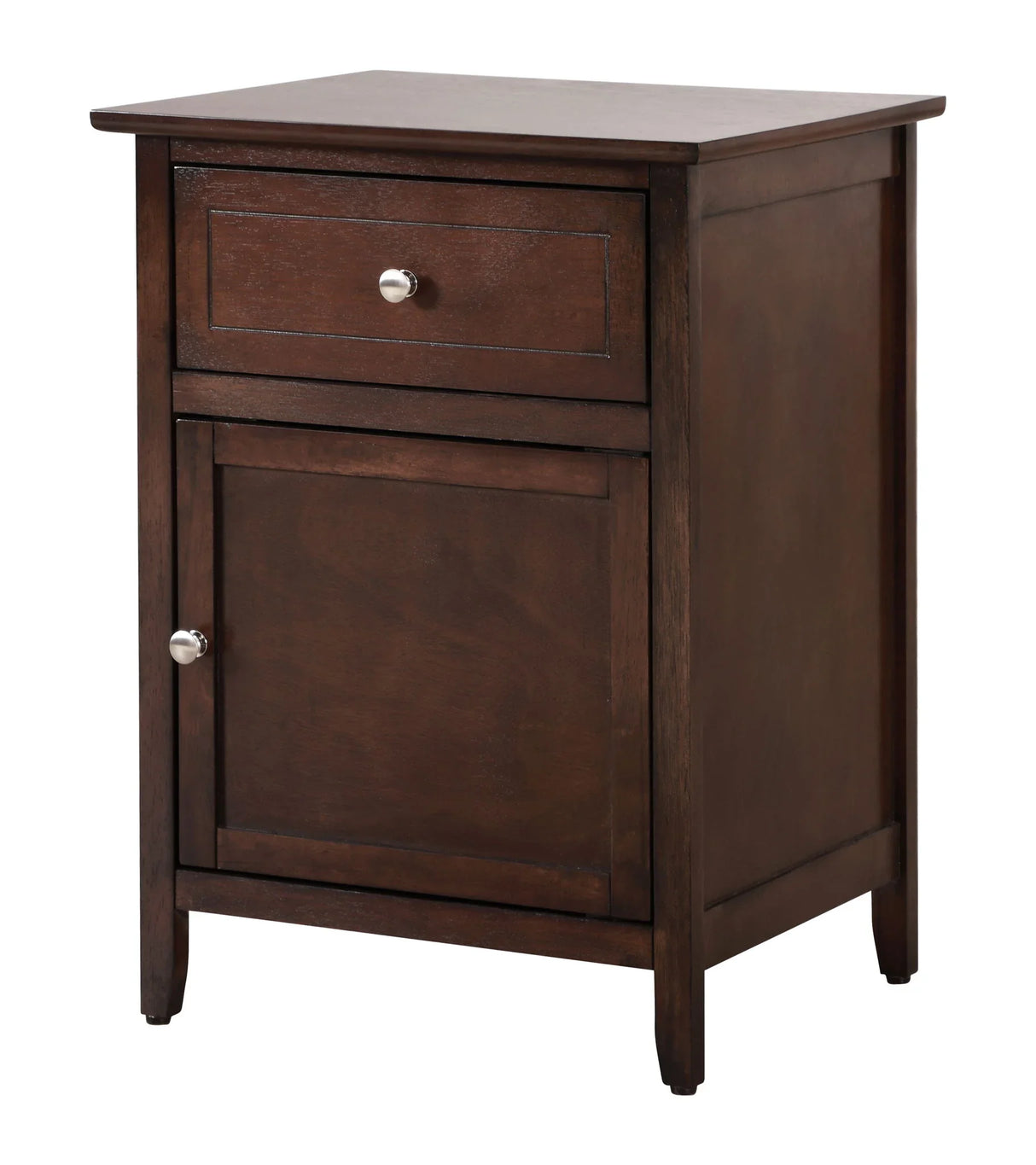 Izzy - 1 Drawer /1 Door Nightstand - Furniture Home Direct