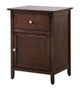 Izzy - 1 Drawer /1 Door Nightstand - Furniture Home Direct