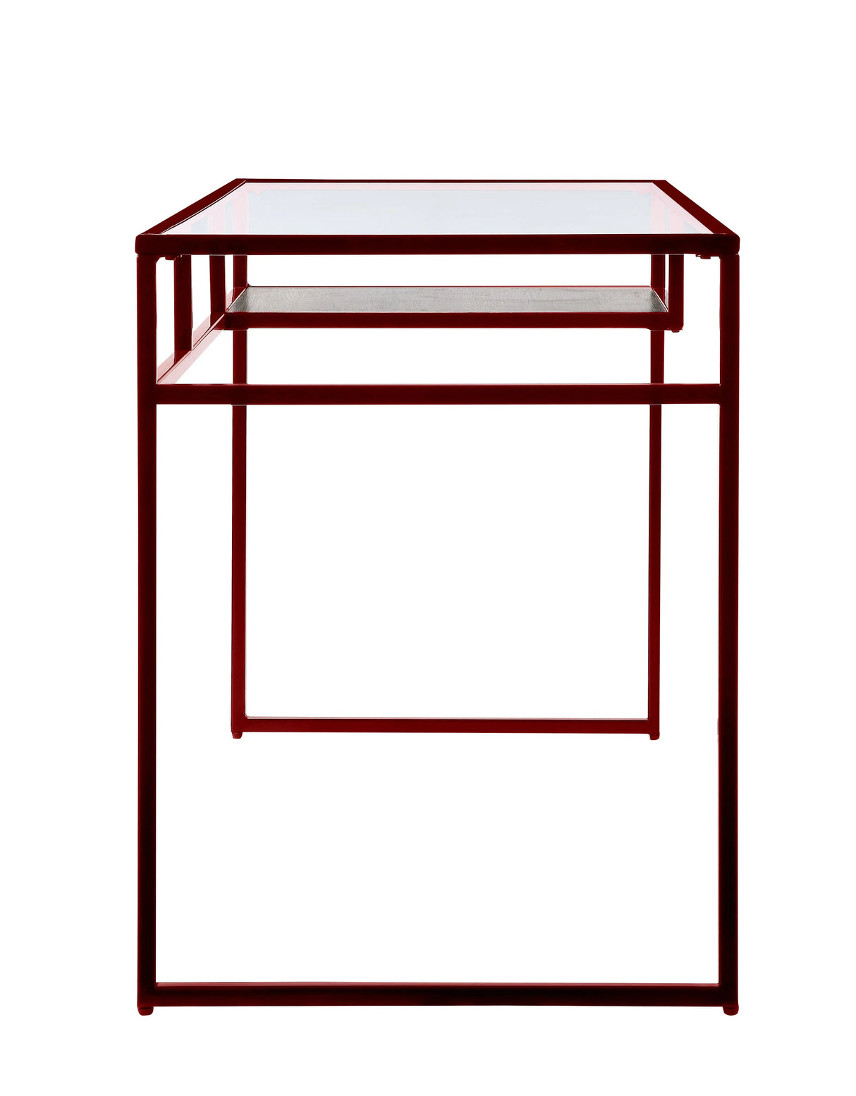 Yasin - Glass Top Writing Desk - Furniture Home Direct