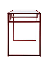 Yasin - Glass Top Writing Desk - Furniture Home Direct