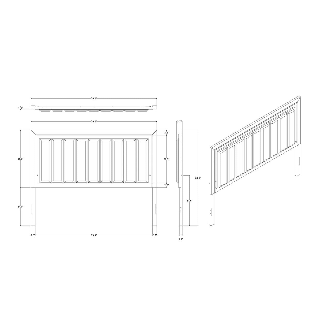 Skye - Durable Bed - Furniture Home Direct