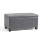 Dover - Upholstered Storage Ottoman Bench - Furniture Home Direct