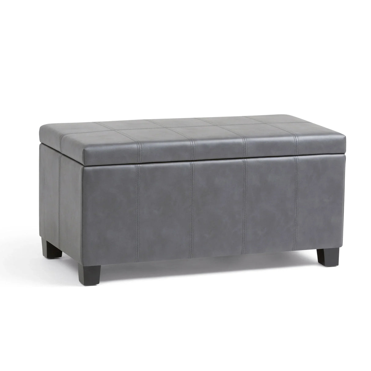 Dover - Upholstered Storage Ottoman Bench - Furniture Home Direct