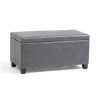 Dover - Upholstered Storage Ottoman Bench - Furniture Home Direct