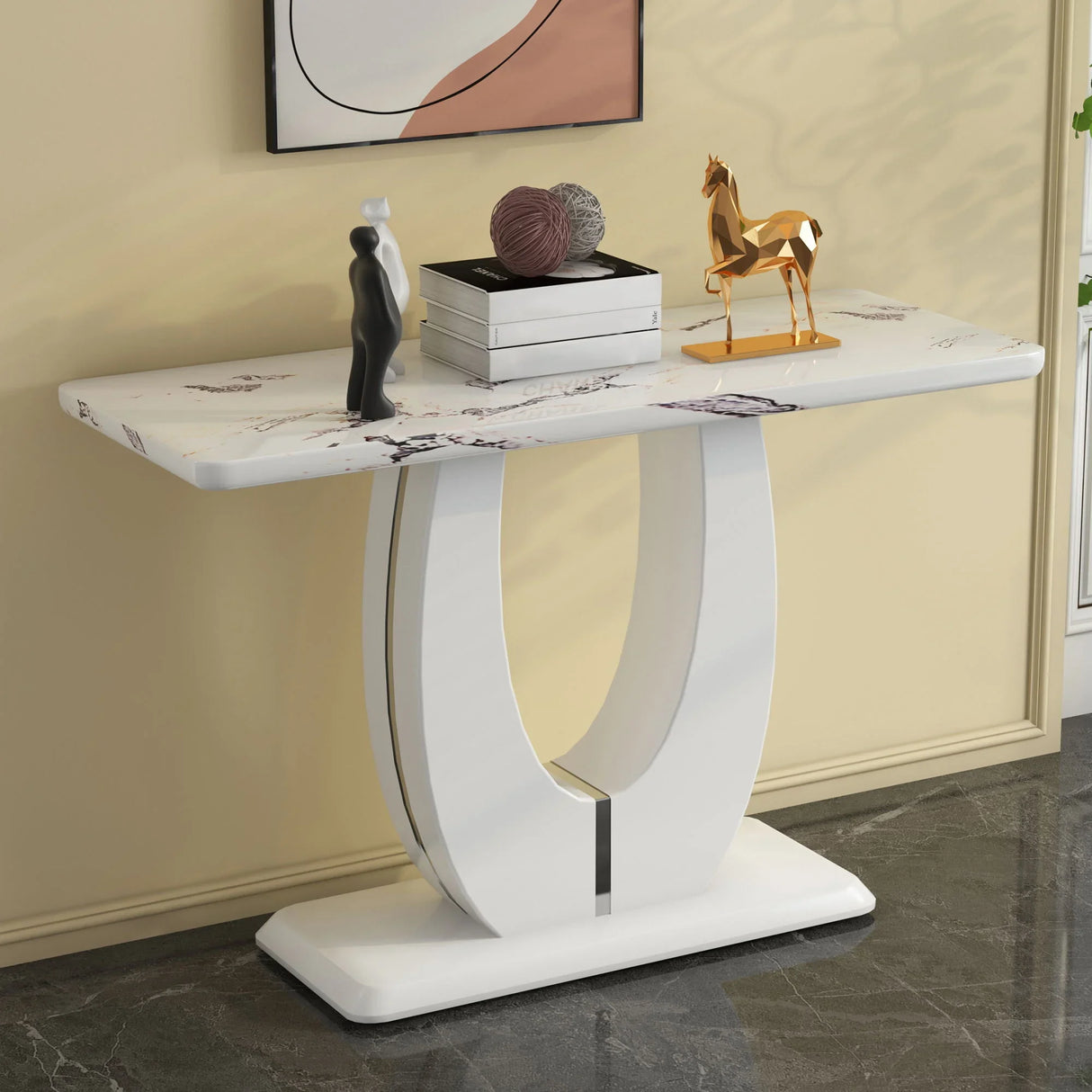 Modern Minimalist Rectangular Counter Bar Table - Furniture Home Direct