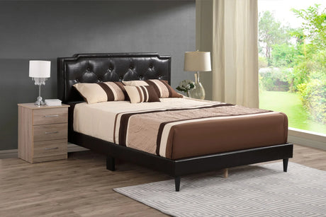 Button Tufted Bed Charming For Cozy Spaces - Furniture Home Direct