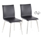 Mason - Contemporary Upholste Chair (Set of 2) - Furniture Home Direct