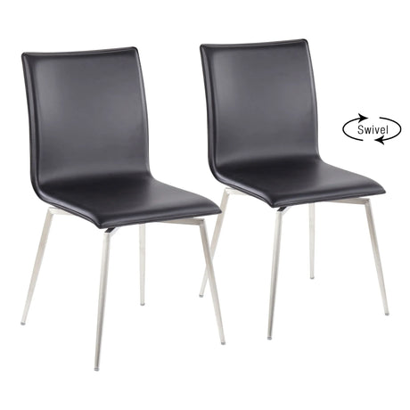Mason - Contemporary Upholste Chair (Set of 2) - Furniture Home Direct