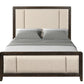 Upholstered Headboard & Footboard With Traditional Styling Bed - Furniture Home Direct