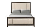 Upholstered Headboard & Footboard With Traditional Styling Bed - Furniture Home Direct