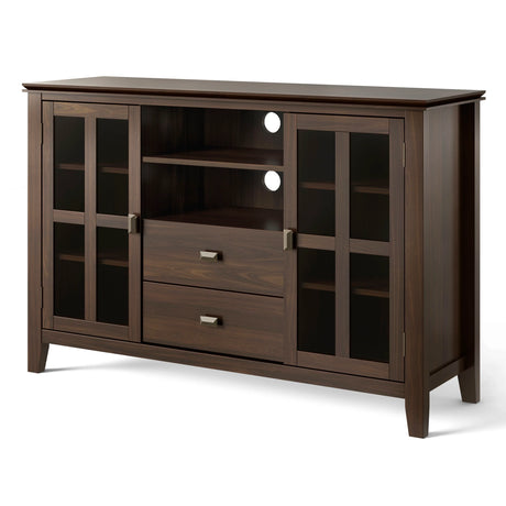 Artisan - Handcrafted Tall TV Media Stand - Furniture Home Direct