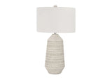 Contemporary Lighting, Table Lamp, Ceramic - Cream - Furniture Home Direct