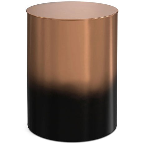 Curtis - Ombre Metal Cylinder Accent Table - Furniture Home Direct