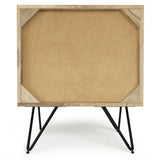 Hunter - Nightstand - Natural - Furniture Home Direct