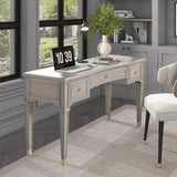 Dauphin - 3 Drawer Executive Desk - Furniture Home Direct