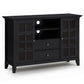 Acadian - Handcrafted Tall TV Media Stand - Furniture Home Direct