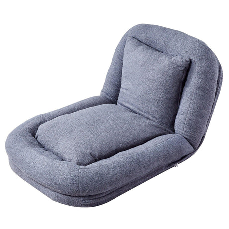 Contemporary Folding Sofa Chair With 5 Adjustable Positions For Gaming, Meditation, And Relaxation - Furniture Home Direct