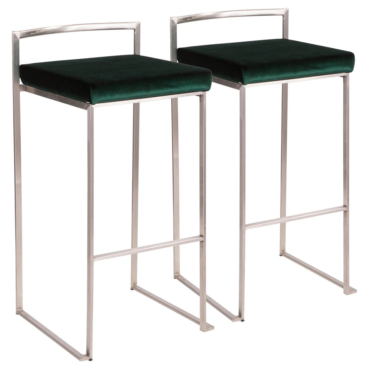 Fuji - Contemporary And Elegant Design Stackable Barstool - Furniture Home Direct