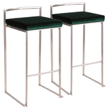Fuji - Contemporary And Elegant Design Stackable Barstool - Furniture Home Direct