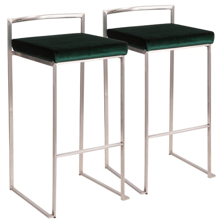 Fuji - Contemporary And Elegant Design Stackable Barstool - Furniture Home Direct