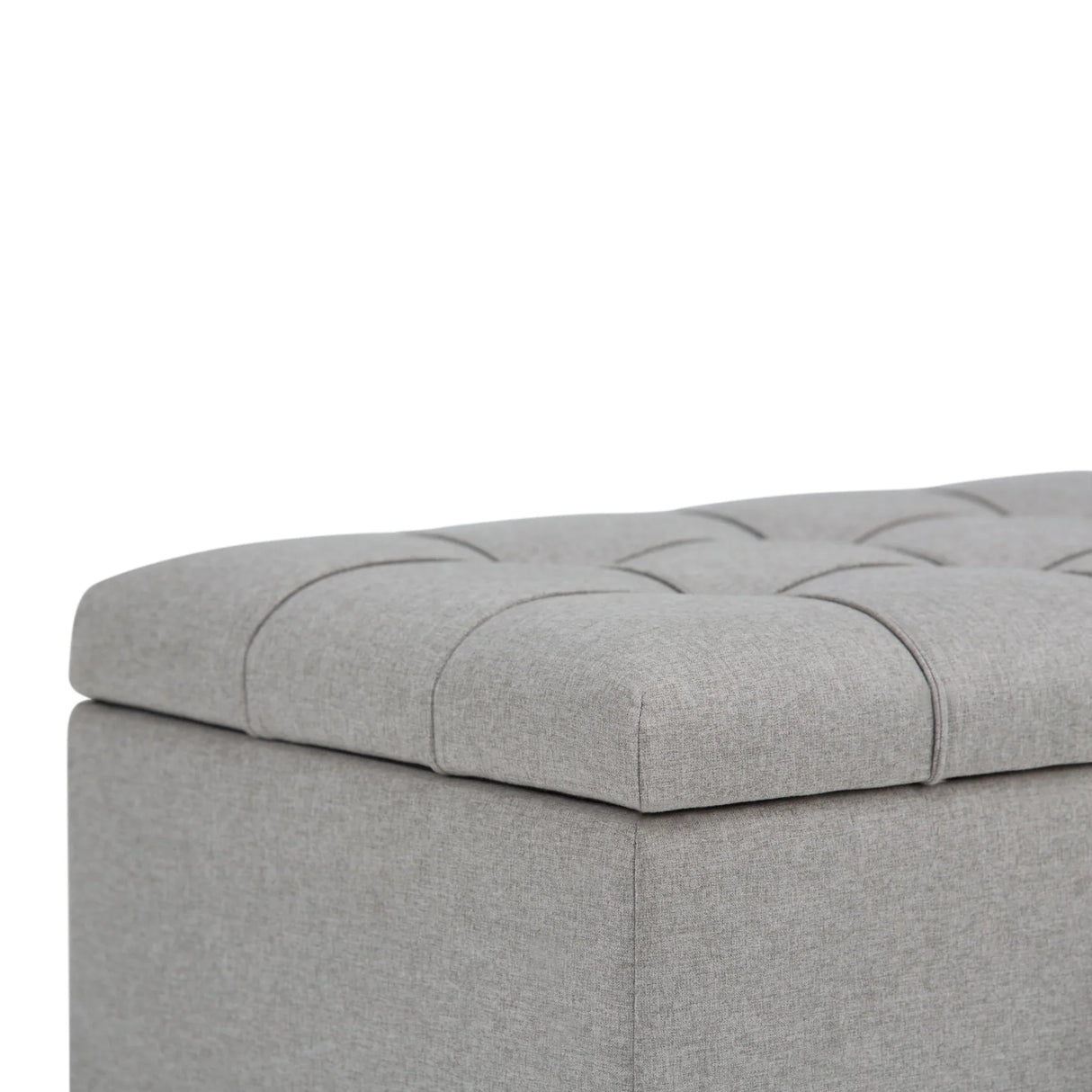Sienna - Upholstered Storage Ottoman Bench - Furniture Home Direct