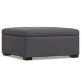 Gabbie - Coffee Table Upholstered Storage Ottoman - Furniture Home Direct