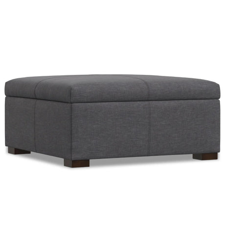 Gabbie - Coffee Table Upholstered Storage Ottoman - Furniture Home Direct