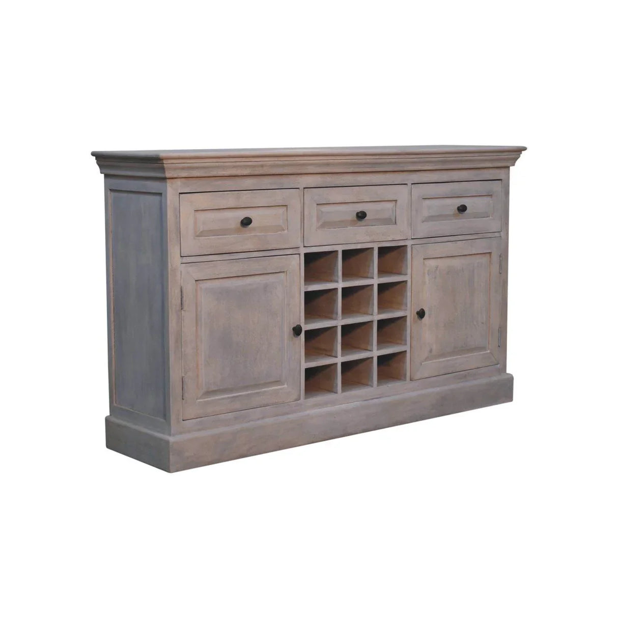 Acid - Wine Storage Unit - Gray Ash - Furniture Home Direct