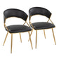 Jie - Glam Dining Chair (Set of 2) - Furniture Home Direct