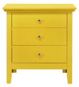 Hammond - 3 Drawer Nightstand - Furniture Home Direct