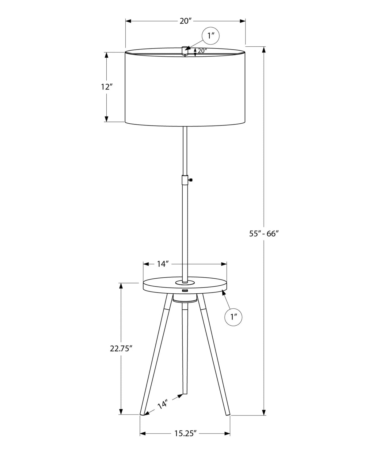 Floor Lamp Lighting - Furniture Home Direct