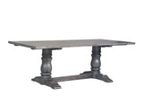 Leventis - Dining Table - Weathered Gray - Furniture Home Direct