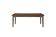 Casual Two Tone 6 Drawer Dining Table - Gray - Furniture Home Direct