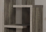 Bookshelf, Bookcase, Etagere, 4 Tier, For Office, Contemporary & Modern - Taupe - Furniture Home Direct