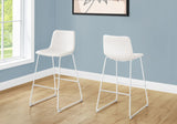 Office Chair, Bar Height, Standing, Computer Desk, Work, Leather Look, Contemporary, Modern - Furniture Home Direct