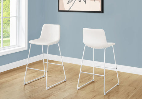 Office Chair, Bar Height, Standing, Computer Desk, Work, Leather Look, Contemporary, Modern - Furniture Home Direct