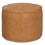 Brody - Round Pouf - Furniture Home Direct