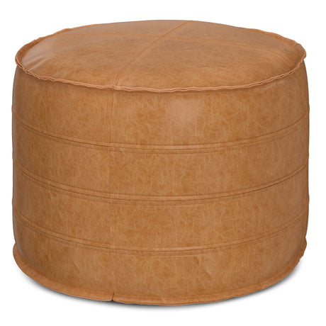 Brody - Round Pouf - Furniture Home Direct