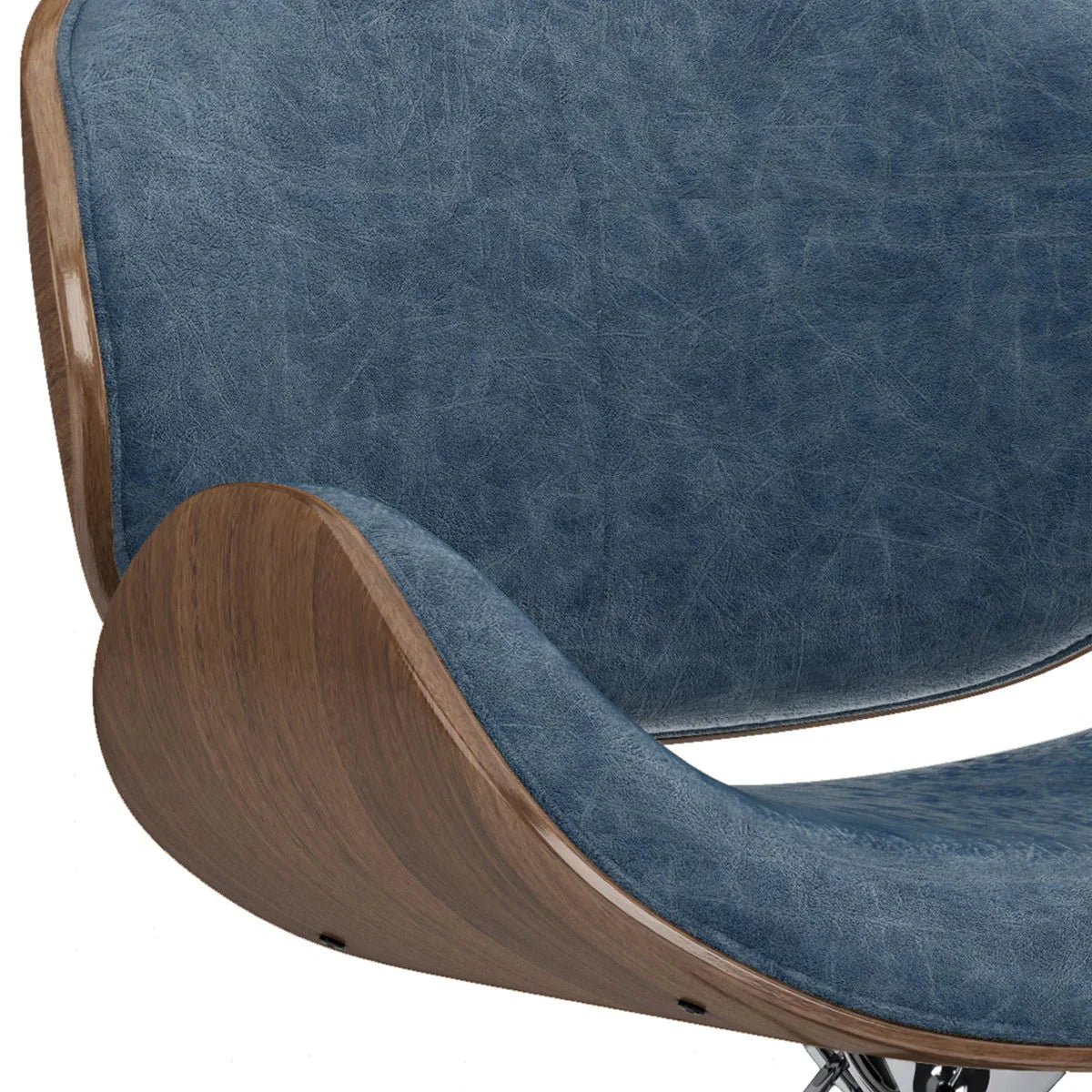 Marana - Multifunctional Handcrafted Bentwood Adjustable Swivel Bar Stool - Furniture Home Direct