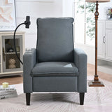 Recliner Chairs For Adults, Adjustable Recliner Sofa With Mobile Phone Holder & Cup Holder, Modern Reclining Chairs Fabric Push Back Recliner Chairs For Living Room, Bedroom - Furniture Home Direct