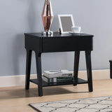 End Table, Lift Tabletop - Black - Furniture Home Direct