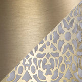Ashland - Contemporary Floor Lamp Laser Cut - Furniture Home Direct