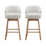 360 Degree Rotation Swivel Counter Stools (Set of 2)