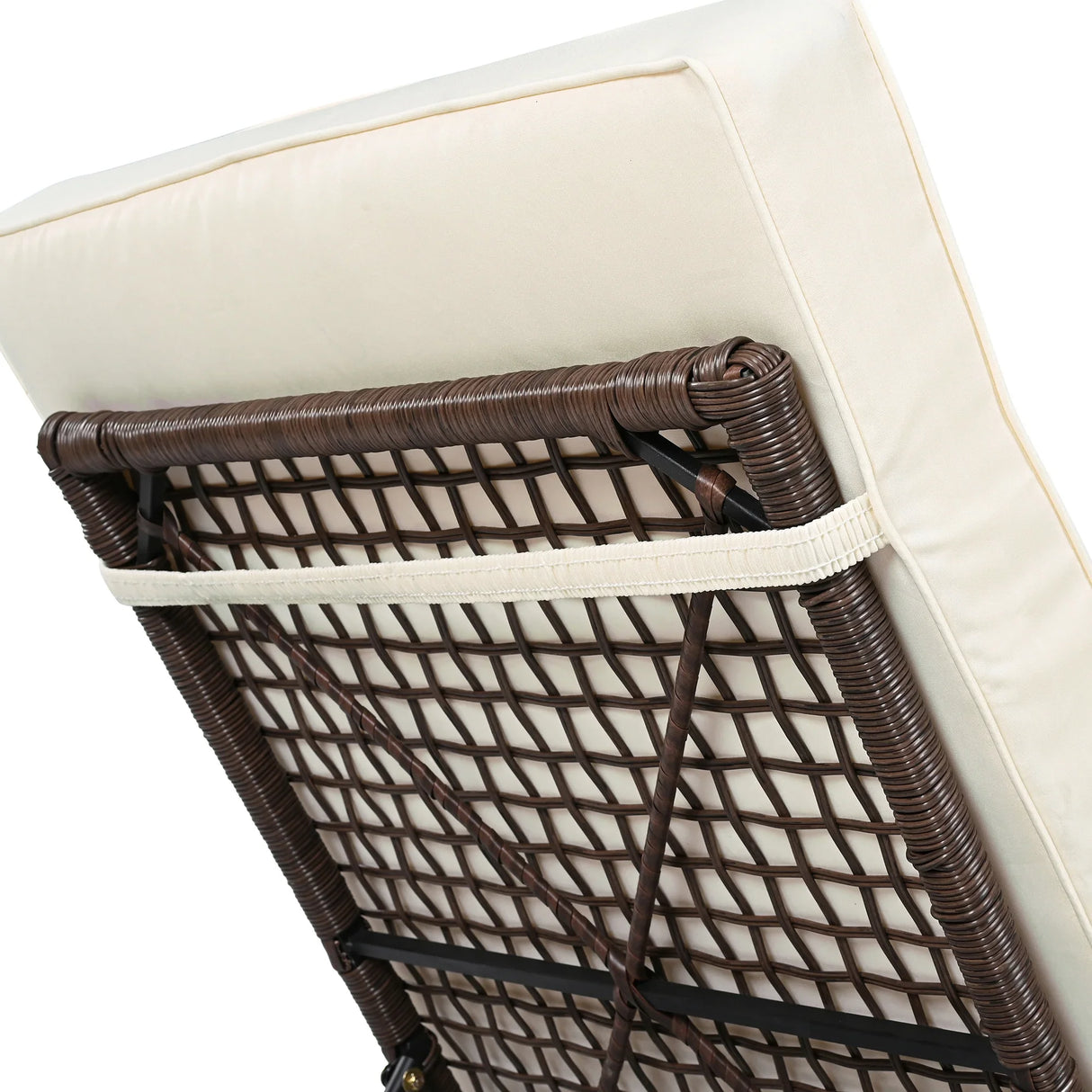 Outdoor Lounge Chair - Beige - Furniture Home Direct