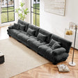 Modular Chenille Sofa - Gray - Furniture Home Direct
