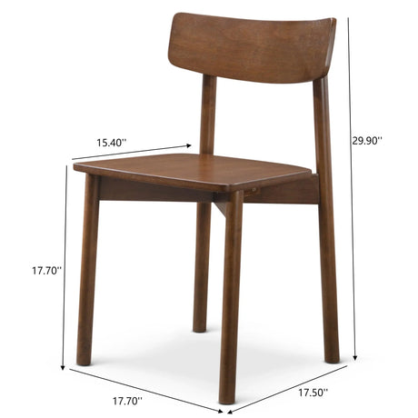 Pierre - Dining Chair (Set of 2) - Brown - Furniture Home Direct