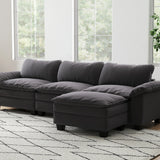 Living Room Bundle - Sectional + Rug + Accent Tables - Furniture Home Direct