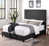 Upholstered Platform Bed - Furniture Home Direct