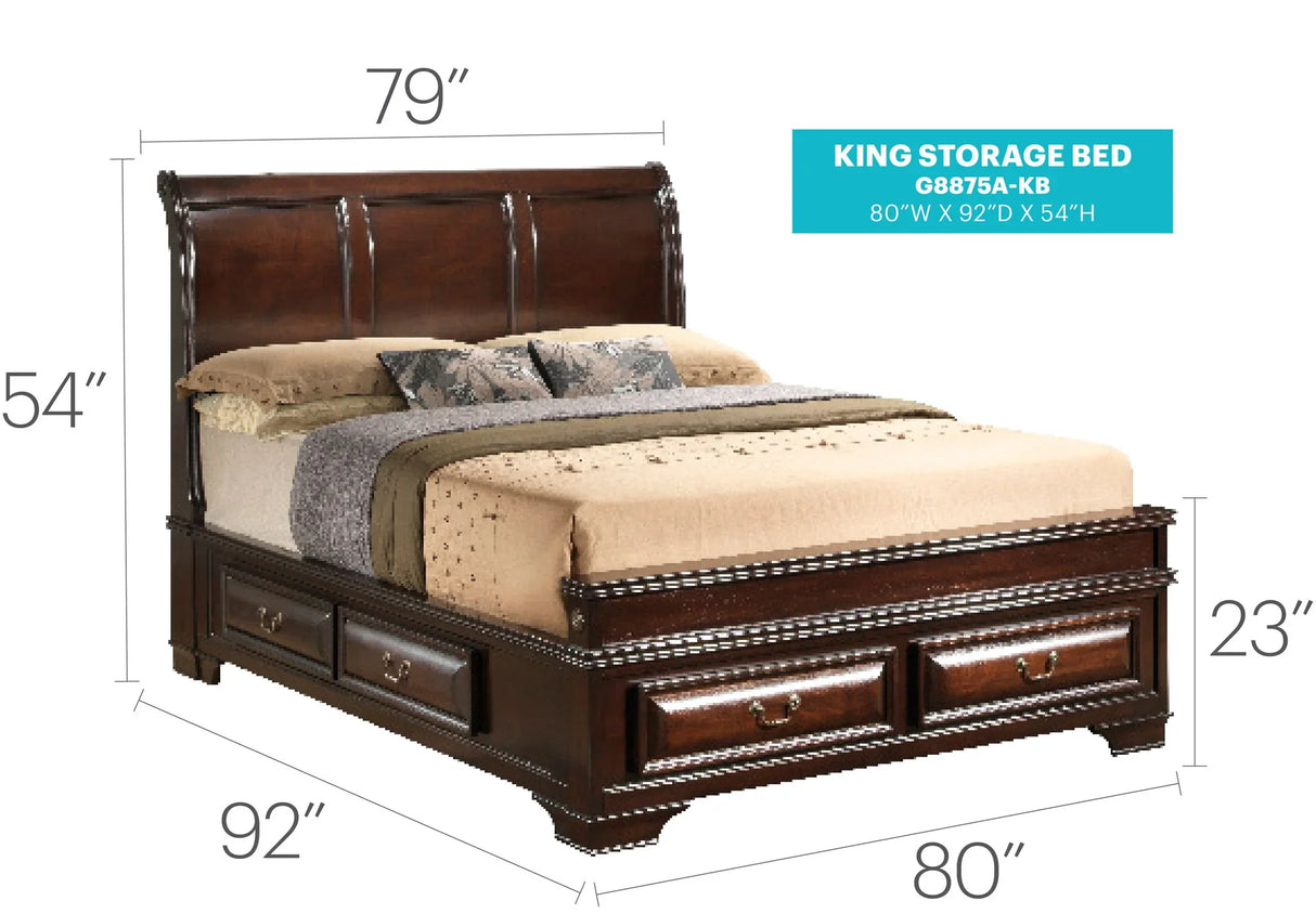 LaVita - Storage Bed - Furniture Home Direct